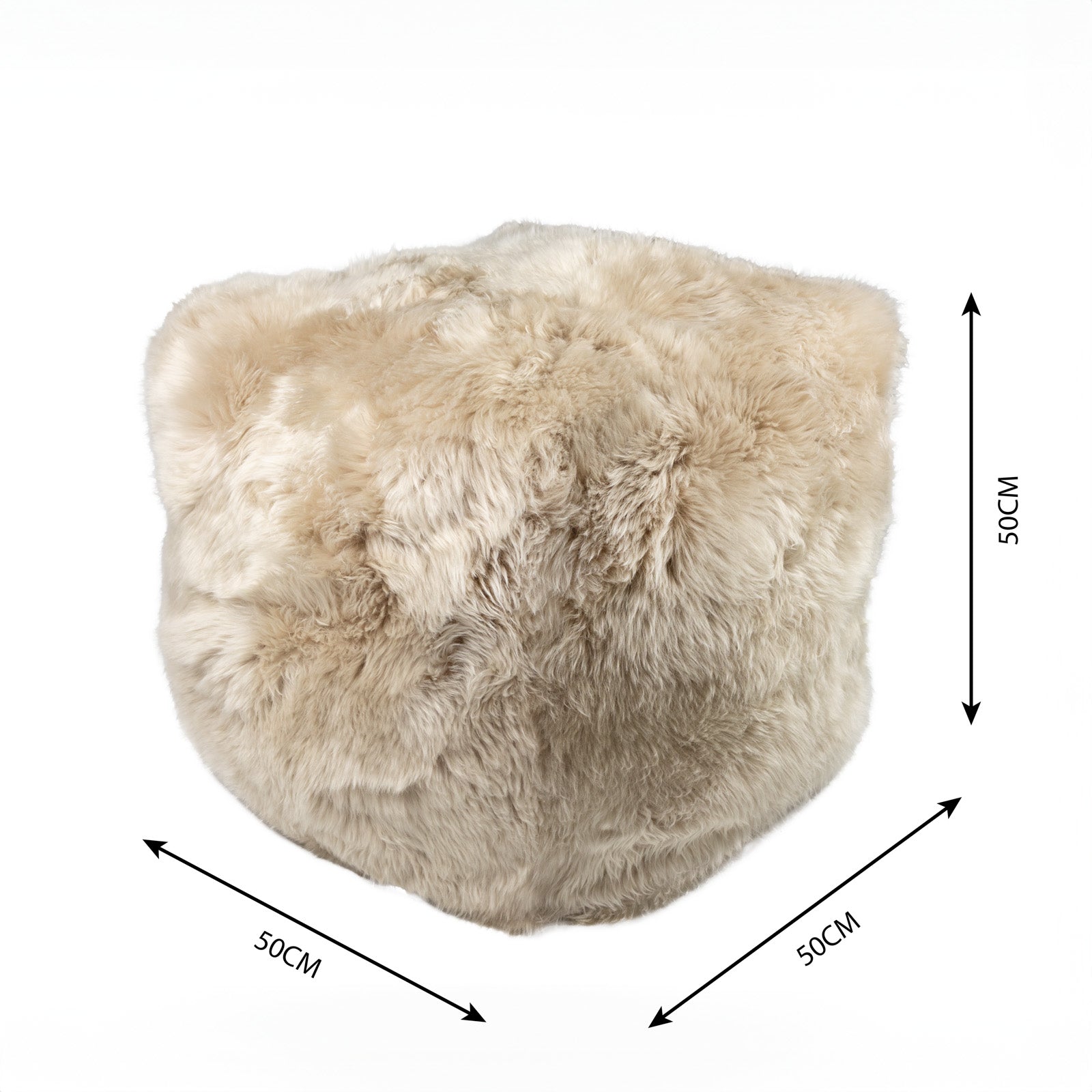 Ottoman | Dyed Longwool