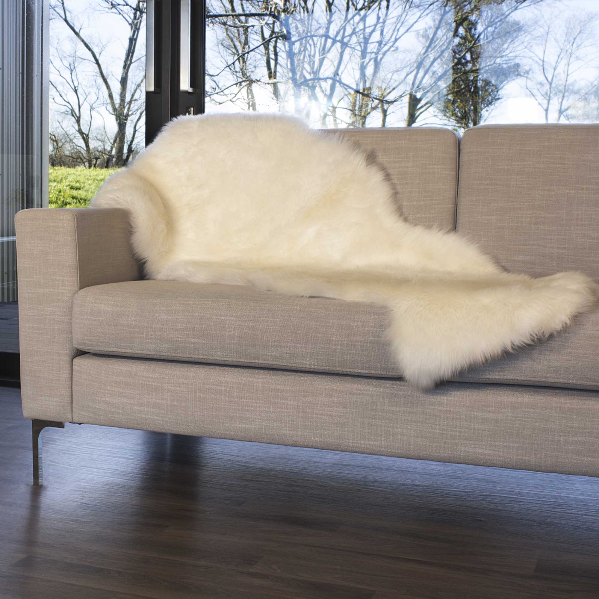 Natural Longwool Ivory 1.5